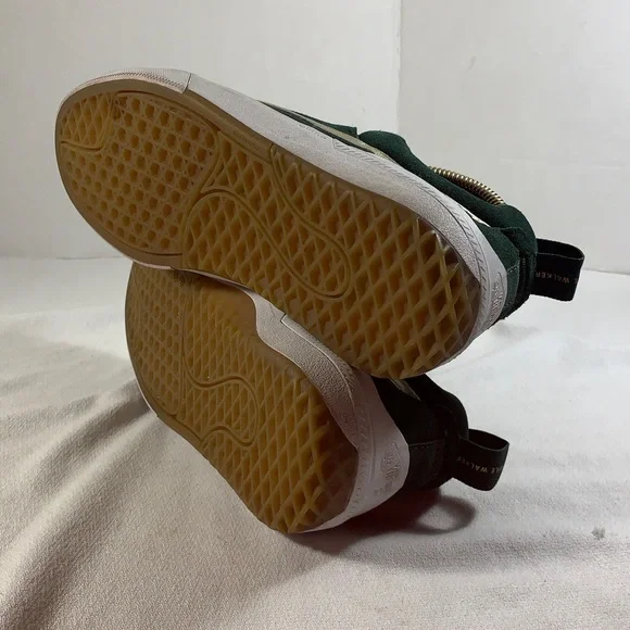 Shake Junt x Vans Men's Kyle Walker 2 ‘Forest Gum’ Green/Silver Sneakers